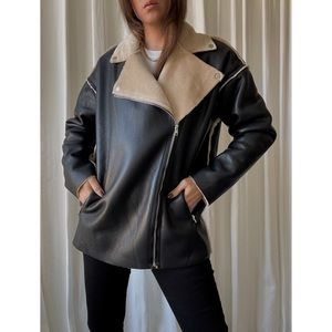 BROOKE JACKET — In Black/Cream